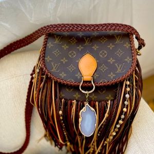 Vintage boho bags crossbody with fringe